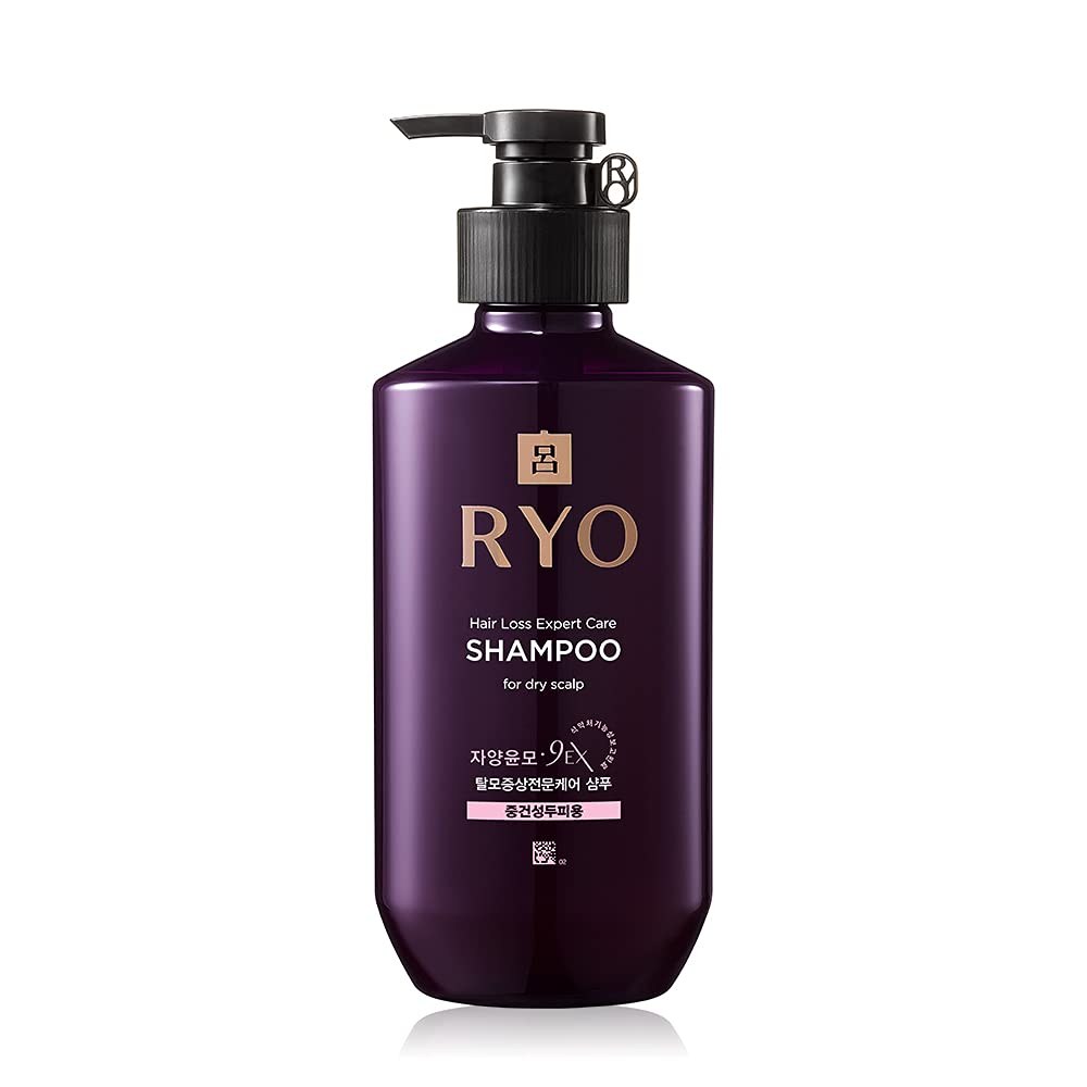RYO Hair Loss Care Shampoo - Normal/Dry Scalp AD, 400 milliliters