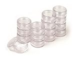 Bahoki Essentials 50 Sets of Clear Plastic Cosmetic