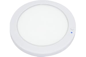 Facon 5Inch LED RV Panel Light Surface Mount Lamp, 12V DC Interior Light with On&Off Switch and Indicator for RV Motorhome Ca