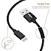 MAXGADGET Lightning Cable, iPhone Cable 3Pack (3FT+6FT+10FT) Nylon Braided Lightning to USB Charging Cables iPhone Charger for iPhone X/8/8Plus/7/7 Plus/SE/6s/6 Plus/6/iPad Air and More-Black