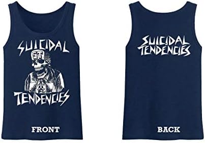 Suicidal Tendencies Official ST Logo Shorts Black at Amazon Men's