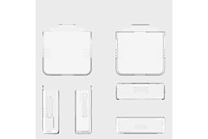 ZYNCUE Protective PC Case for Miyoo Flip V2, Shock-Absorbing Anti-Scratch Design with Precise Fit for Gaming Console Protecti