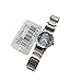 Casio Women's LTP1230D-1C Stainless-Steel Quartz Watch with Black Dial