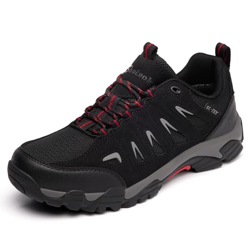 SHULOOK Men's Waterproof Hiking Boots