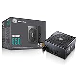 MasterWatt 650 Watt Semifanless Modular Power Supply, 80 PLUS Bronze Certified Power Supply for Computers