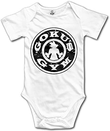 Cotton Baby Goku's Gym Dragon Ball Z Workout Premium Toddler Climb Jumpsuit