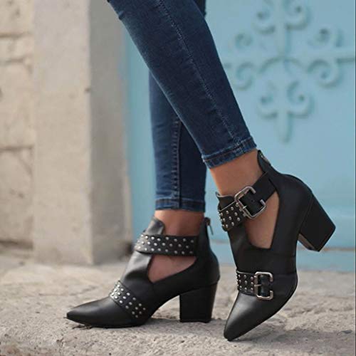 3 LBPSUUEW+Womens+Pointed+Casual+Booties