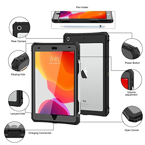 ShellBox Case iPad 9th /8th/7th Generation Waterproof Case