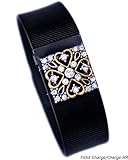 Fitbit Bling Jewelry Accessory Charge HR Flex Sweetheart (Gold, Fitbit Charge/Charge HR)