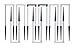 UBER Games Professional Croquet Hoops (Set of 9; 16mm)