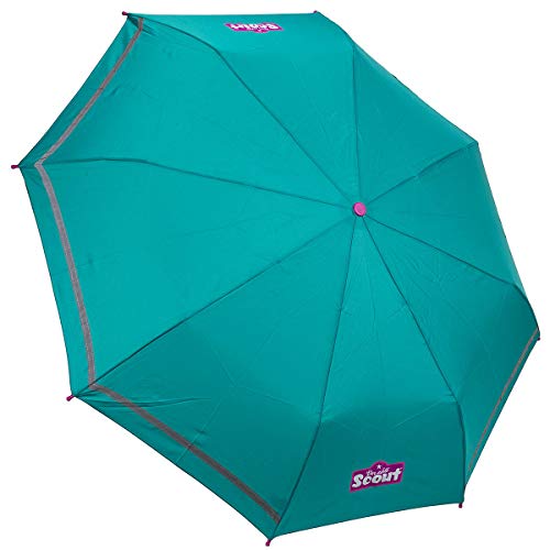Scout Children's Umbrella Pocket Umbrella School Bag Umbrella with Reflective Stripes Extra Light