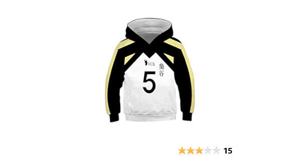 fukurodani moletom com capuz amazon