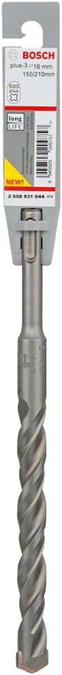 Bosch SDS Plus-3 Hammer Drill Bit 16 mm 210 mm 4-Flute