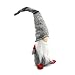 Swedish Gnome Christmas Decorations -Tomte - Scandinavian Elf - Plush Birthday Present - Home Ornaments Table Decor, Grey - 16 Inches