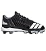 adidas Unisex-Kids Icon MD K Baseball-Shoes, Core Black, Ftwr White, Onix, 13K M US Little Kid