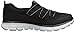 Skechers Sport Women's Sparkle and Shine Fashion Sneaker,Black/White,8 M US