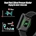 Lintelek Smart Watch, Smartwatch Blood Pressure Monitor, 1.3 Inch Fitness Tracker HR with Sleep Monitor, Fitness Watch Compatible with iPhone, Samsung and Android Phones for Men, Women and Gifts