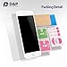 D&P Privacy Screen Protector for iPhone 7/8 Plus 2.5D Curve, 9H Tempered Glass Anti-Spy Full-Screen-Protector Case-Friendly Dry Film Front and Back Anti-Glare