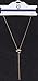 VK Accessories 3 Sets Multilayered Lace Chokers with Feather Rose Peadant Necklaces White Blue and Brown