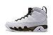 Air Jordan 9 lovers shoes bronzing white
