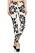 Leggings Depot Women's Fall/Winter Ultra Soft Popular Best Printed Fashion Leggings BAT2 (Wild Flower, One Size (Size 0-12))