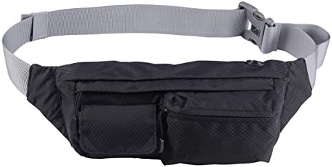 Fanny Pack Waist Bag Running Belt Men Women Chest Shoulder Bag for Workout