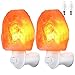 TomCare Salt Lamp, Himalayan Salt Light Glow Hand Carved Natural Crystal Himalayan Night Lights Wall Light UL Approved Wall Plug Decoration Lighting (2)