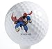 Creative Covers for Golf Unisexsuperman 3Pc Golf Ball Assortment, White