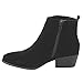 Beston DE04 Women's Chelsea Style Side Zipper Ankle Booties Half Size Small