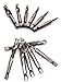 JKDRILL 6Pcs Drill Tap Combination Bit Set, 1/4