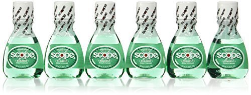Scope Travel Size Mouthwash Classic Original Mint 1.2 Oz 48 Pack by Scope