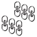Cosmos Pack of 6 Smooth Hanging Basket Spinners Swivel Hook for Hanging Plants Chimes Bird Feederthumb 4
