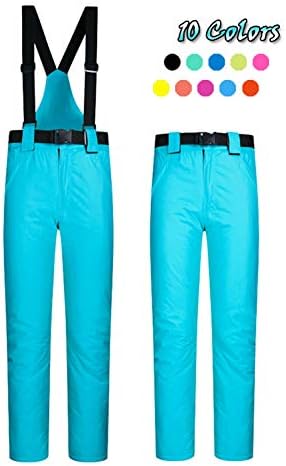 Women's Snow Pants Waterproof Windproof Ski Pants Outdoor Warm Insulated Snowboard Pants