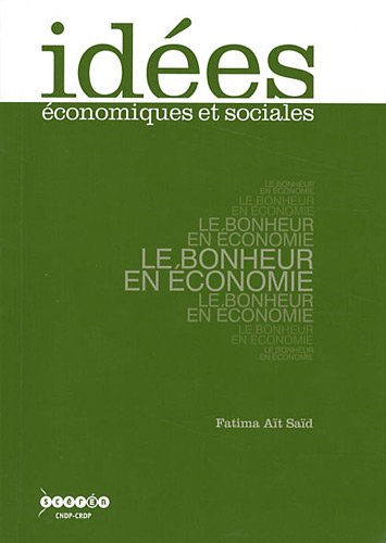 Le  bonheur en économie