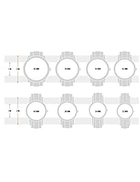 Fossil - Reloj de cuarzo para hombre, de acero inoxidable y cuero, color negro