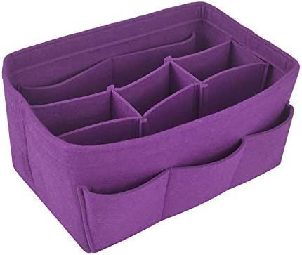 Felt Fabric Purse Handbag Organizer Insert Bag for Tote Bag Handbag