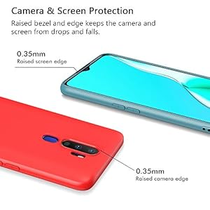 iVoler 10x Custodia Cover per Oppo A9 2020 / A5 2020, Ultra Sottile Morbido TPU Silicone Antiurto Protettiva Case (Nero… - immagine 5