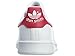 adidas Originals Girls' Stan Smith J Shoe, White/White/Bold Pink, 3.5 M US Big Kid