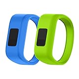 NotoCity Compatible Garmin Vivofit JR Watch Band Soft Silicone Replacement Bands for Garmin Vivofit JR/Vivofit JR 2/Vivofit 3 Smartwatch(2pcs-2, Small)