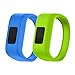 NotoCity Compatible Vivofit JR Watch Band Soft Silicone Replacement Bands for Vivofit JR/Vivofit JR 2/Vivofit 3 Smartwatch (2pcs-2, Small)