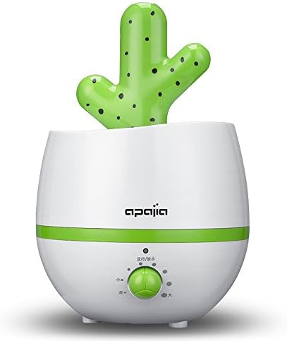 EDWARD Cactus Ultrasonic Aromatherapy Essential Oil Humidifier Evaporator