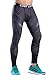 Red Plume Men's Compression Elastic Tight Leggings Sport Panther Leopard Printing Pants