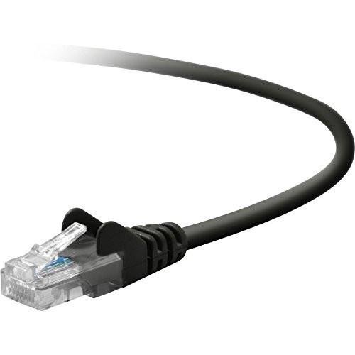 Belkin, Patch Cable Rj-45 (M) Rj-45 (M) 50 Ft Utp Cat 5E Molded, Snagless Black For Omniview Smb 1X16, Smb 1X8, Omniview Smb Cat5 Kvm Switch "Product Category: Supplies & Accessories/Network Cables"