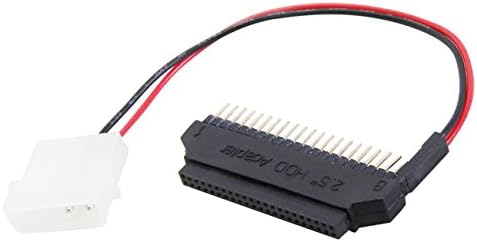 Laptop 2 5 Inch 44 Pin To 3 5 Inch 40 Pin Ide Hdd Hard Drive Adapter Converter Cable W Molex Power Amazon Ca Electronics