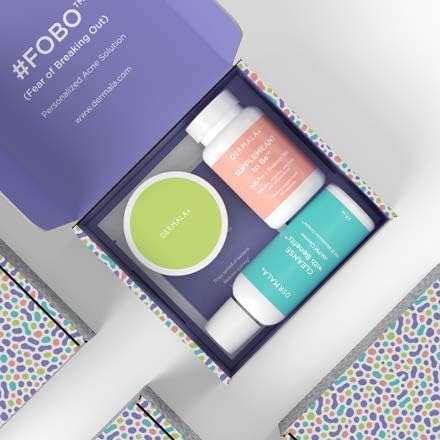 #FOBO Acne Treatment System by Dermala - The Only System That Treats All Causes of Acne - Organic, Natural, Vegan, Paraben-Free, Gluten-Free, Cruelty-Free