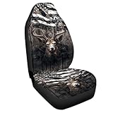 Rnyleeg Car Seat Covers Front Seats American Flag
