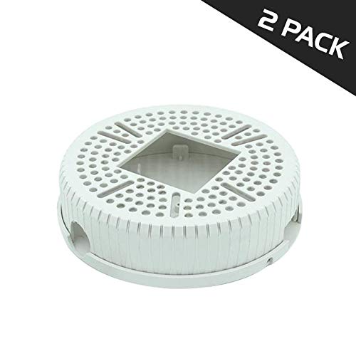 Ares Vision Universal mounting CCTV Hidden Junction Box Bracket, Suitable for Dome and Turret CCTV Cameras. Pack of 2
