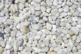 dolomite, quartz blanc, gravier de pois 