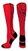 MadSportsStuff Crazy Spider Web Over The Calf Athletic Socks