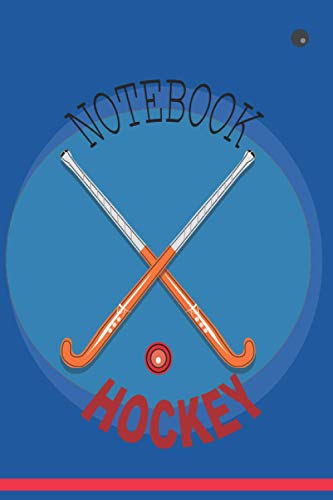 HOCKEY NOTEBOOK: hockey notebook Personalized Custom Spiral Notebook,Goalie Helmet Hockey Mom Bullet Journal Size 6
